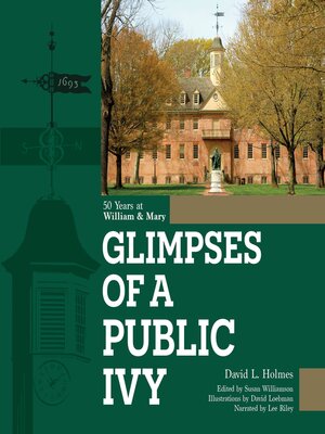 cover image of Glimpses of a Public Ivy